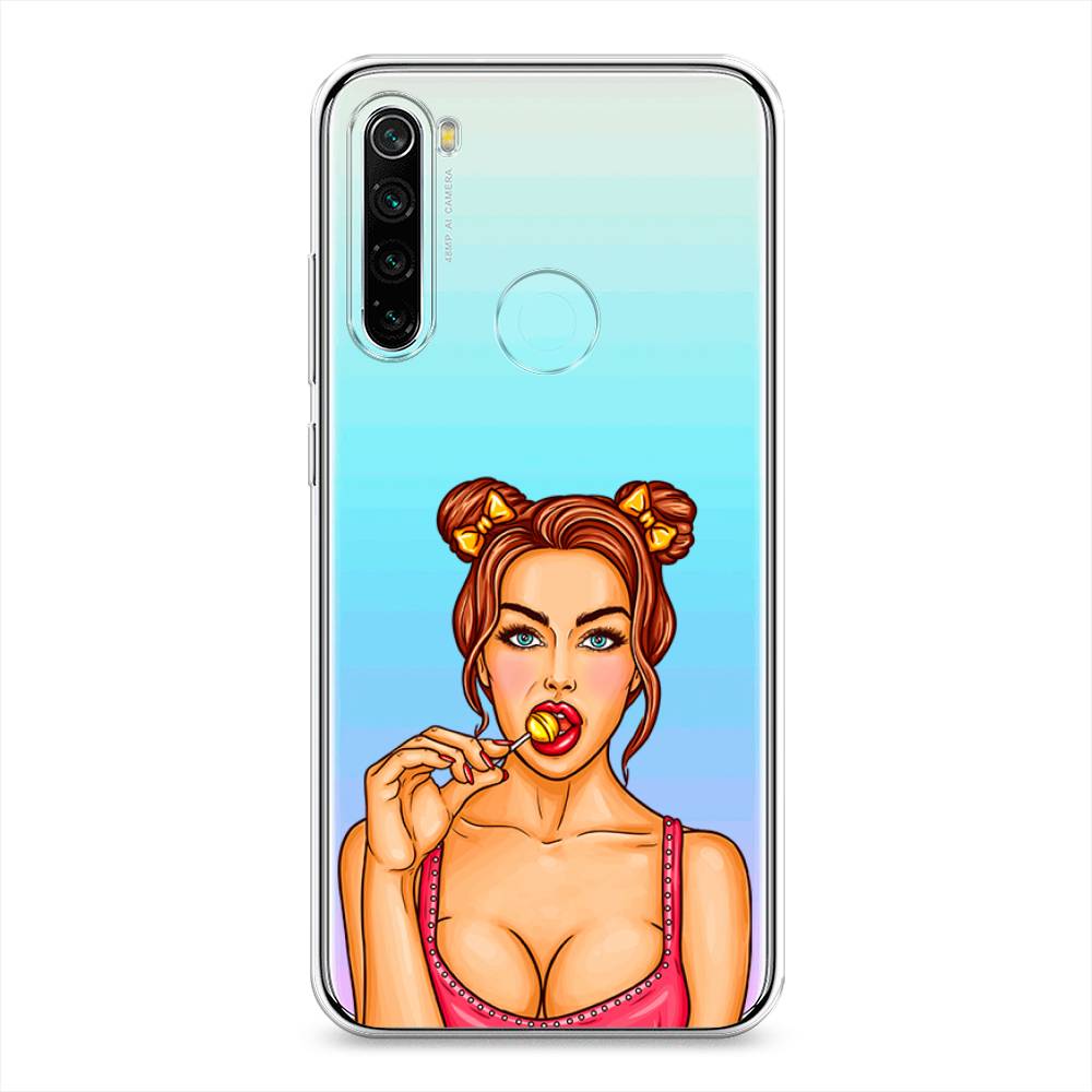 

Чехол Awog на Xiaomi Redmi Note 8 "Вкусный леденец", Разноцветный