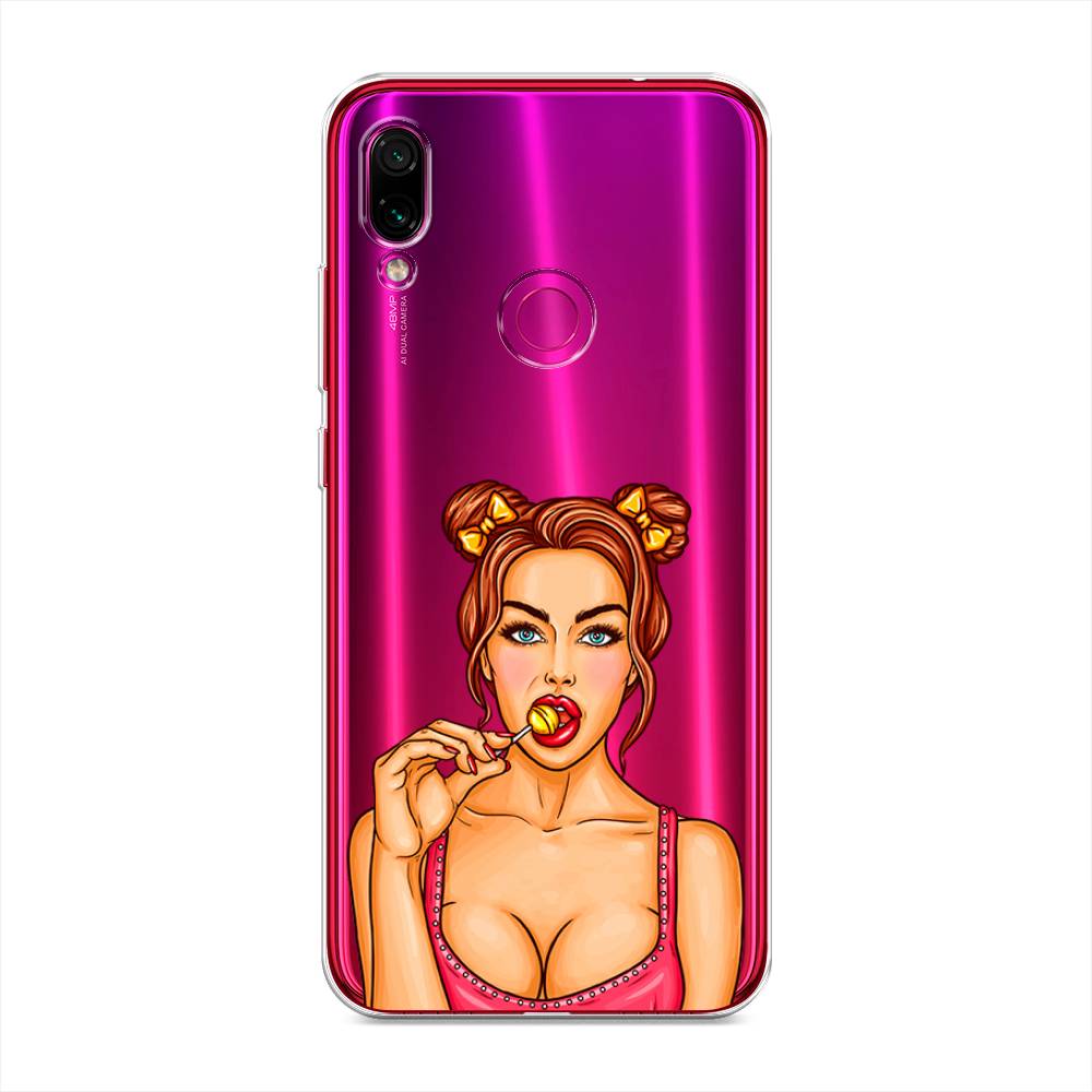 

Чехол Awog на Xiaomi Redmi Note 7 "Вкусный леденец", Разноцветный