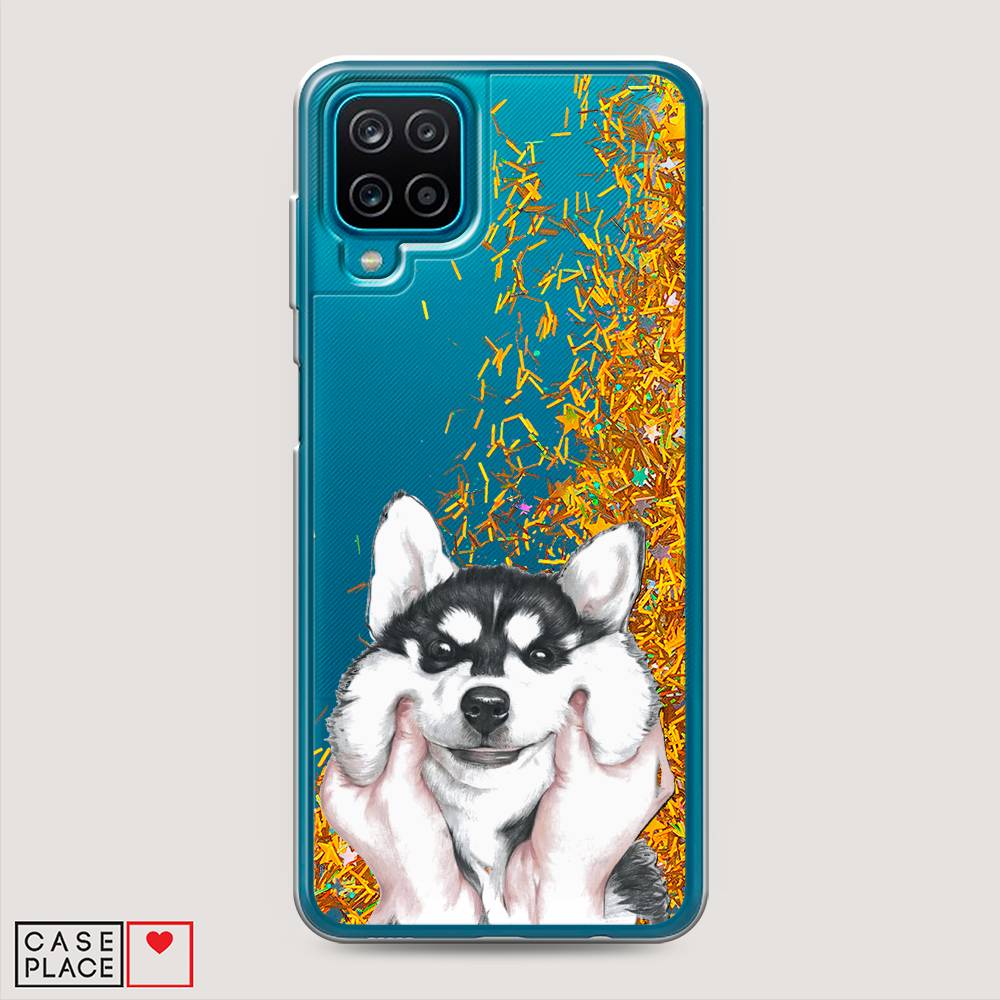 

Чехол Awog на Samsung Galaxy M12 / Самсунг M12 "Щечки хаски", Разноцветный, 2102690-1