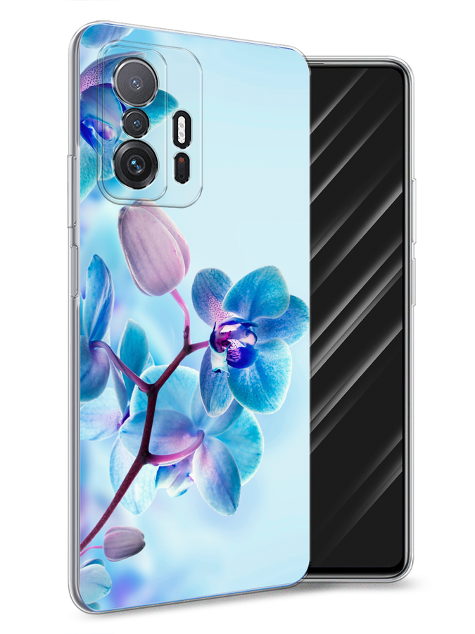 

Чехол Awog на Xiaomi Mi 11T/11T Pro "Голубая орхидея", Разноцветный, 313750-8