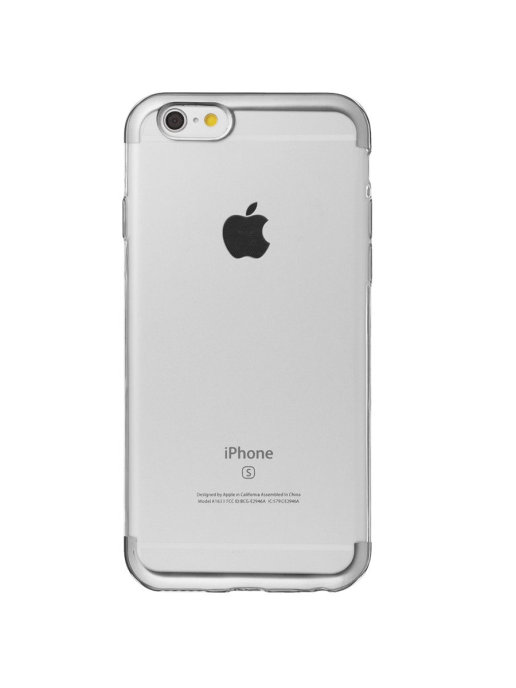 фото Чехол electroplating clear для apple iphone 6-6s nobrand