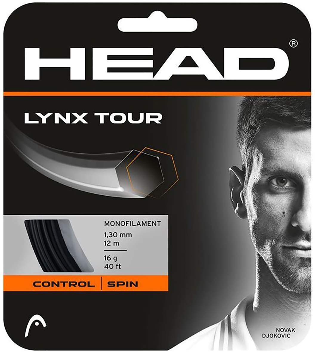 

Струны для теннисной ракетки Head Lynx Tour 1.30 Set 12 281790-16BK, Оранжевый, Lynx Tour