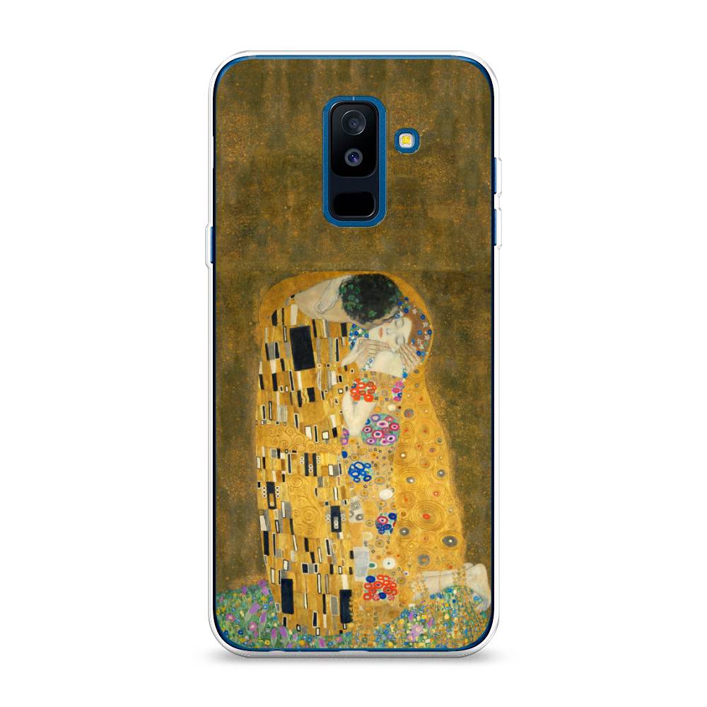 

Чехол Awog на Samsung Galaxy A6 + "Поцелуй Гюстава Климта", Желтый;коричневый, 26050-9