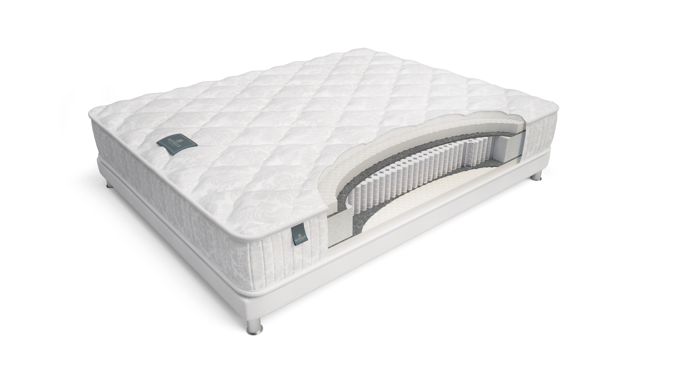 

Матрас Materlux Venice 200х200, Белый, Venice