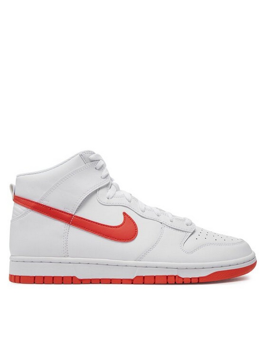 Кеды мужские Nike Dunk Hi Retro DV0828 100 белые 45.5 EU белый