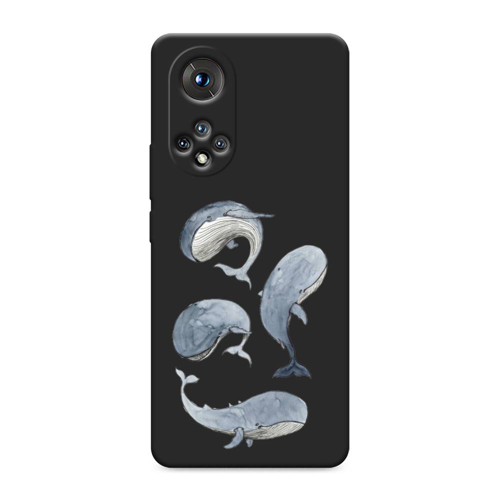 

Чехол Awog на Huawei Nova 9 "Киты", Белый;прозрачный;голубой, 6106152-1