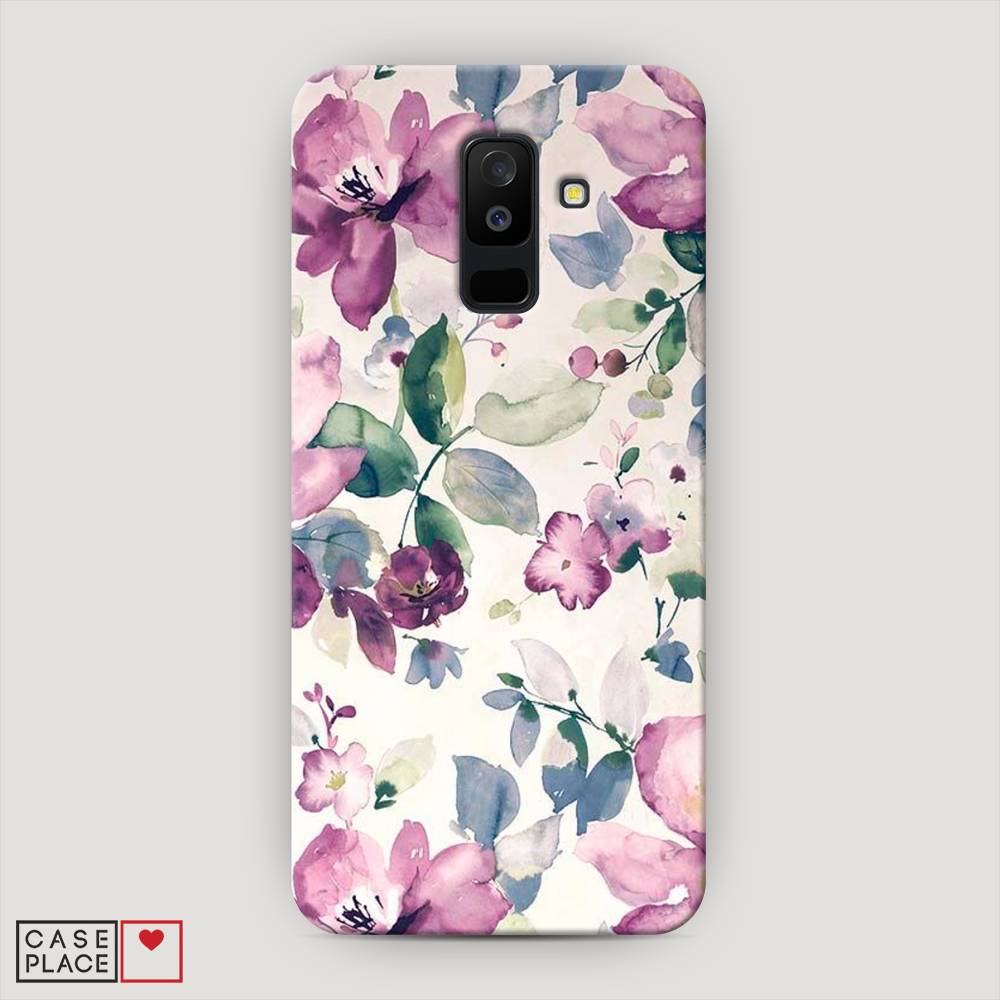 

Чехол Awog "Акварельная нежность" для Samsung Galaxy A6 +, 26020-6