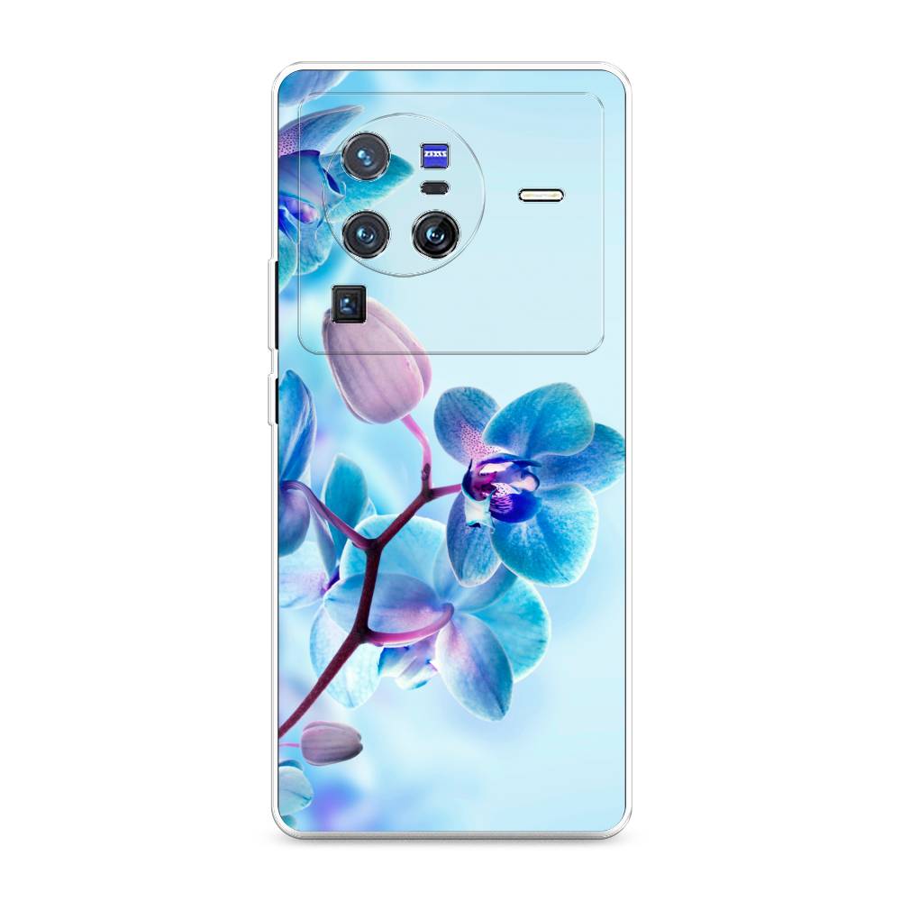 

Чехол Awog на Vivo X80 Pro "Голубая орхидея", Разноцветный, 266650-8