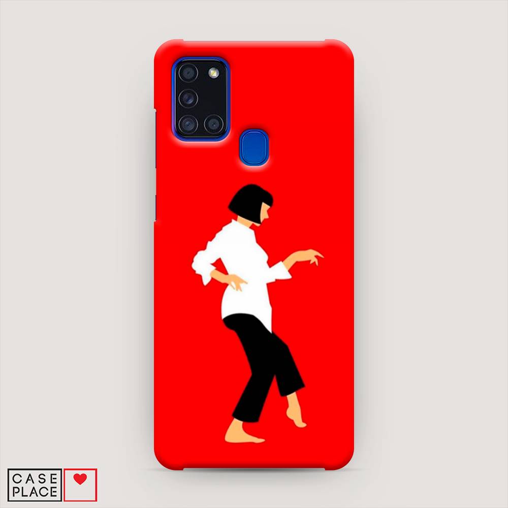 

Пластиковый чехол "Криминальное чтиво 1" на Samsung Galaxy A21s, 2100220-5
