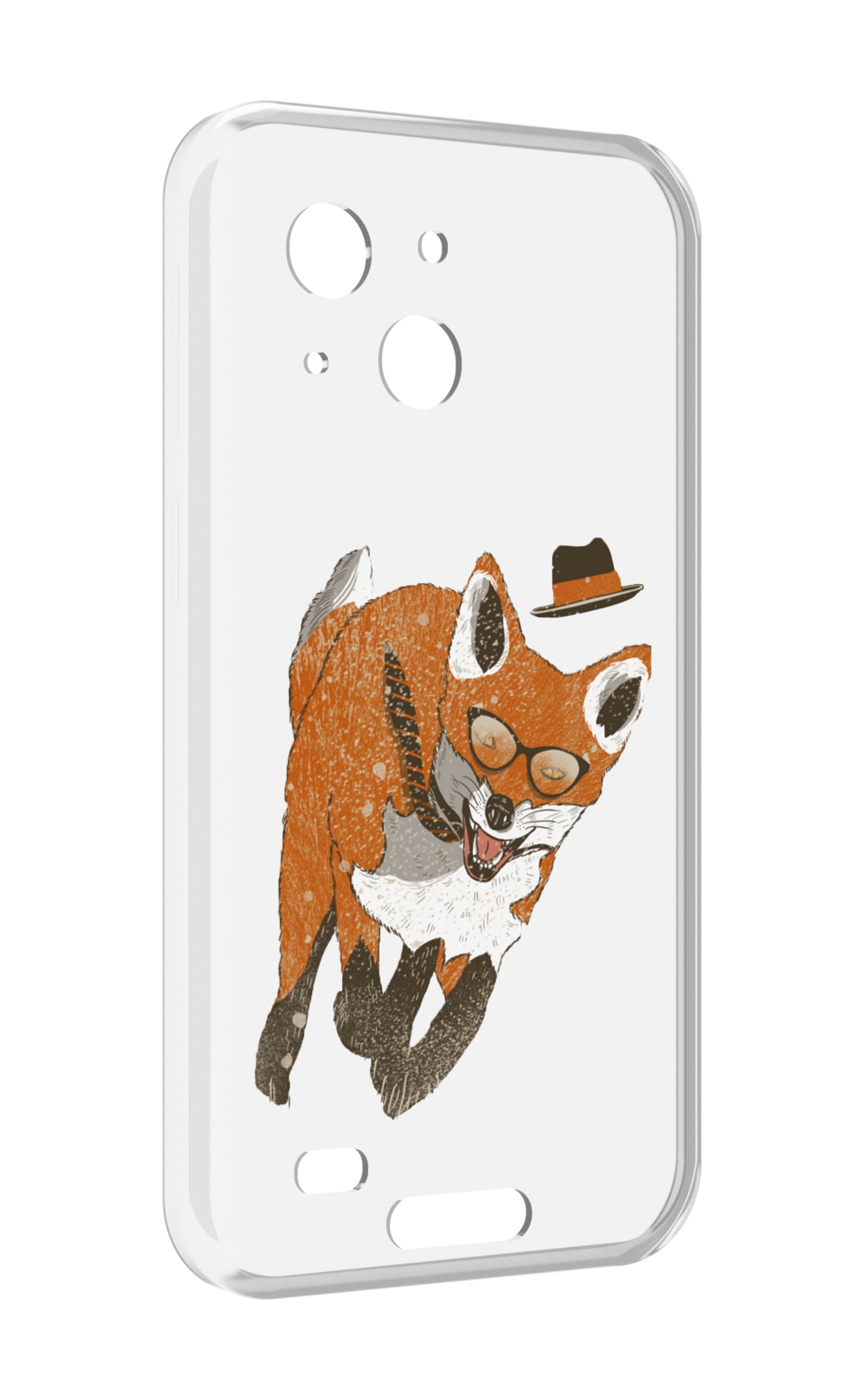 

Чехол MyPads шустрый лис для Oukitel WP20 / WP20 Pro, Прозрачный, Tocco