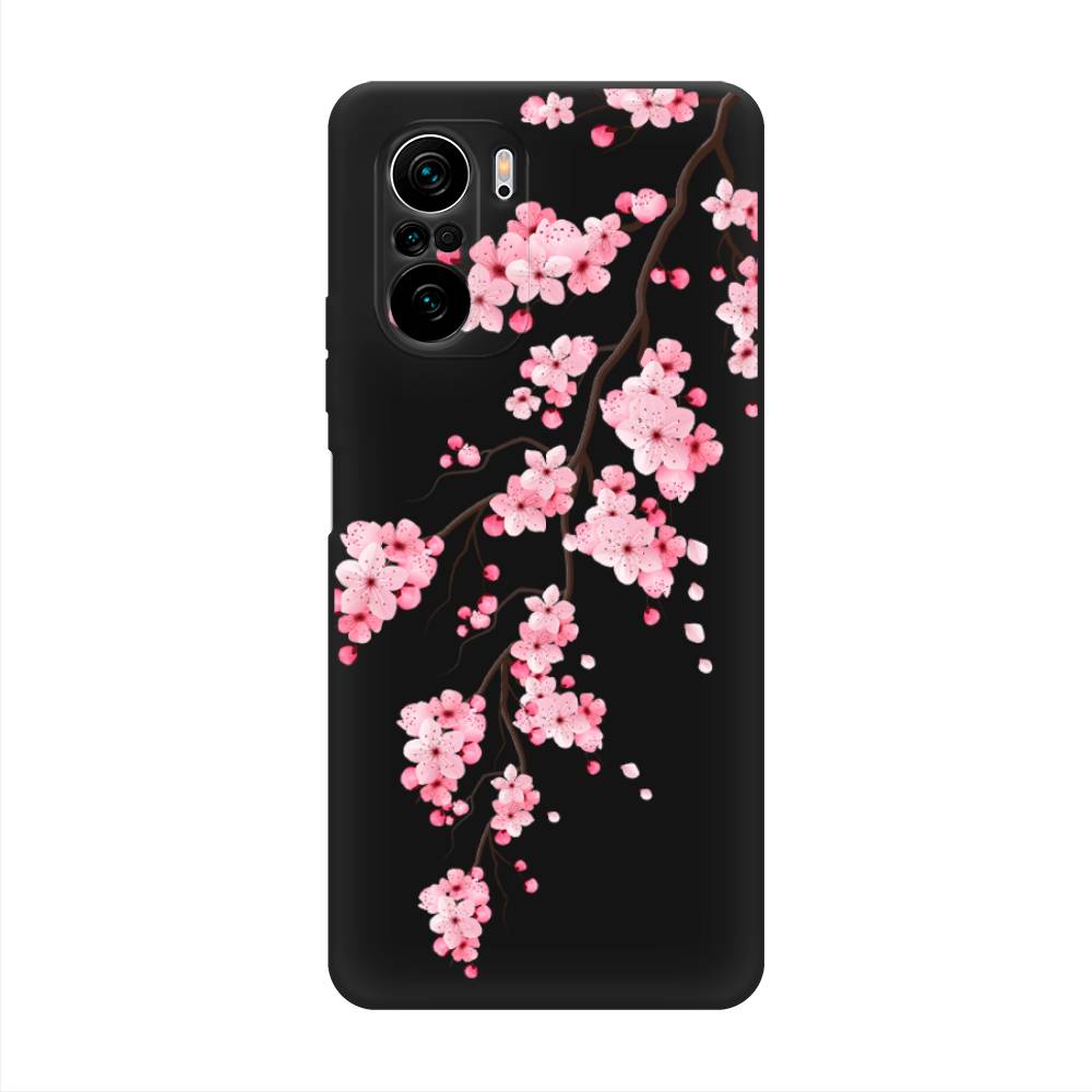 

Чехол Awog на Poco F3/Redmi K40/Mi 11i "Розовая сакура", Разноцветный, 310152-1