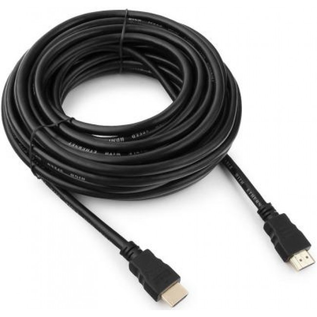 Кабель Гарнизон HDMI - HDMI, 10м черный