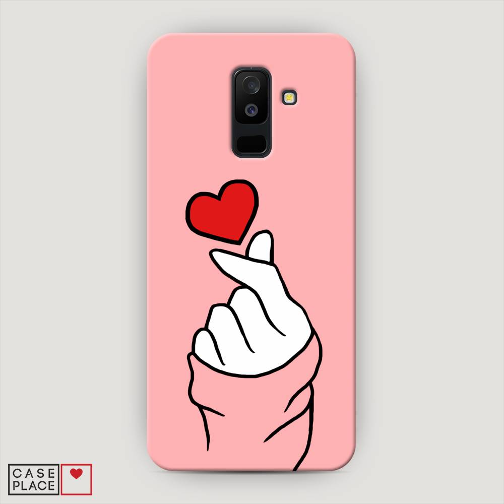 

Чехол Awog "Милое сердечко" для Samsung Galaxy A6 +, 26020-5