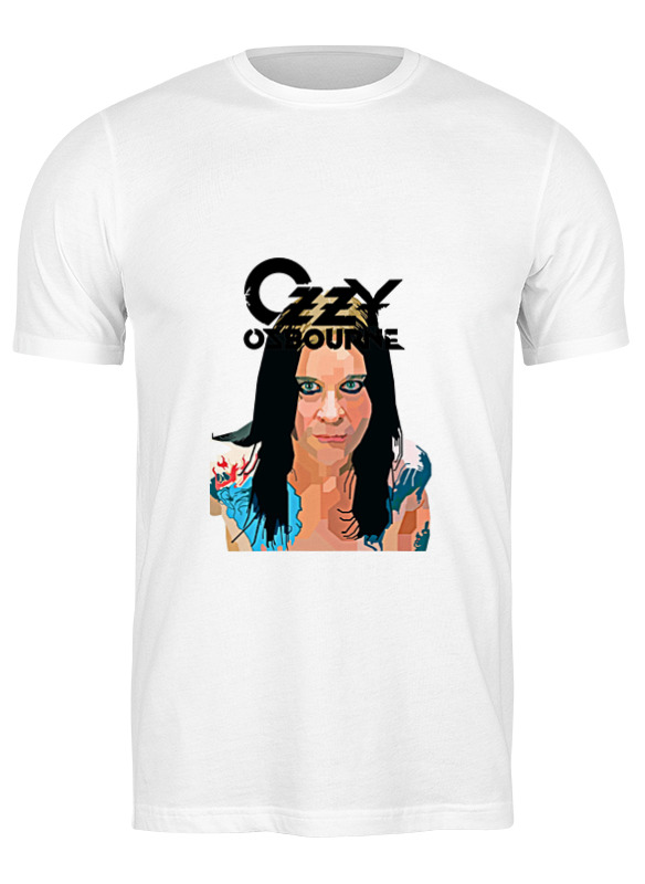 

Футболка мужская Printio Ozzy osbourne белая XL, Белый, Ozzy osbourne