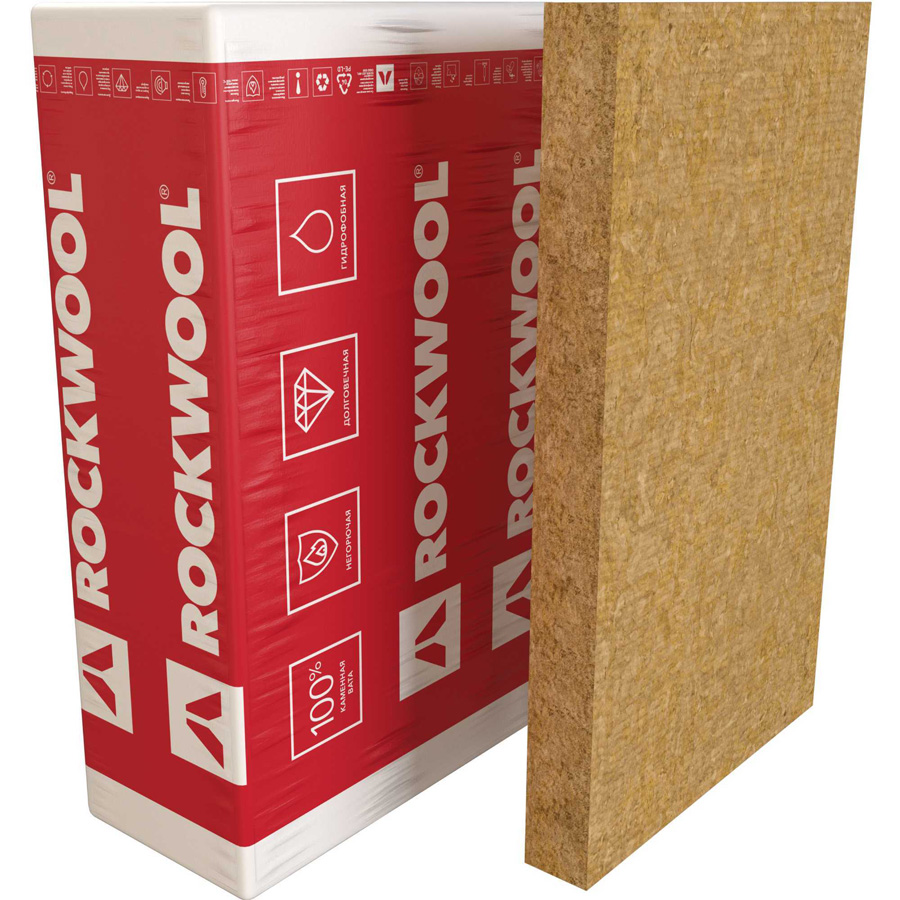 ROCKWOOL Кавити Баттс каменная вата 1000х600х100мм (3м2=0,3м3) (упак.5шт)