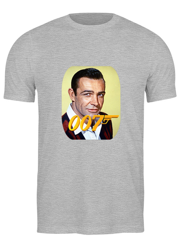 

Футболка мужская Printio James bond серая XL, Серый, James bond