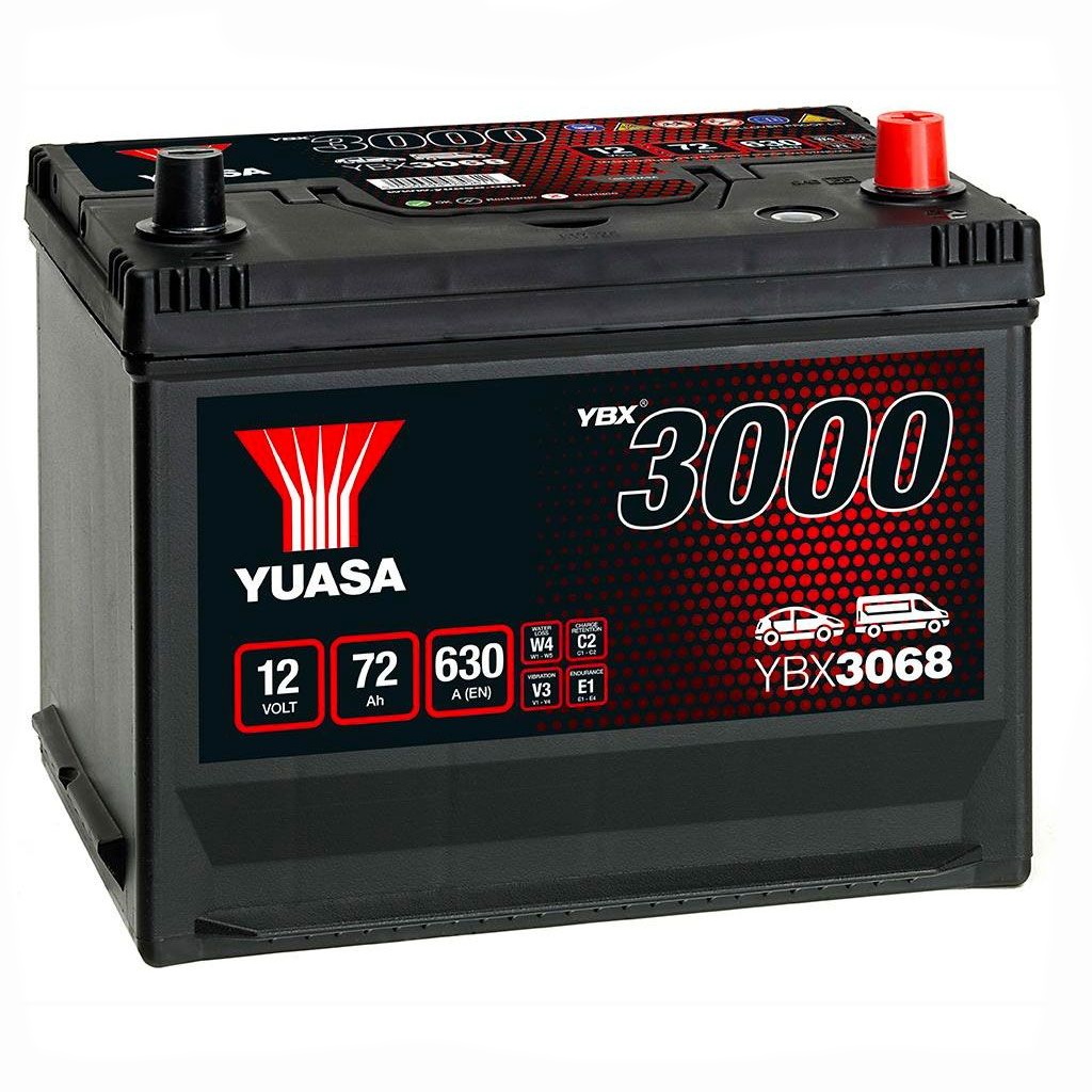 Аккумулятор YUASA YBX3068-070 (85D26L)