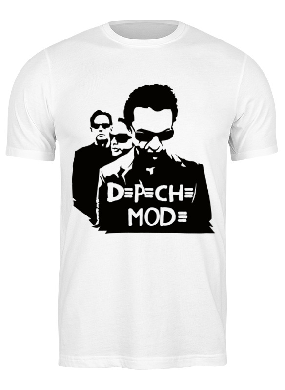 

Футболка мужская Printio Depeche mode белая M, Белый, Depeche mode