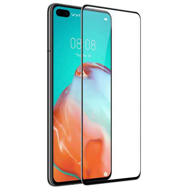 

Защитное стекло для Huawei P40 Glass Pro Full Glue Черное, для Huawei P40 Full Glue Черное