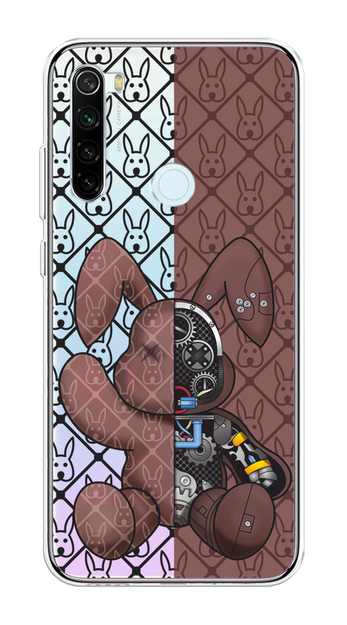 

Чехол на Xiaomi Redmi Note 8T "Киборг-заяц шоколадный", Коричневый;черный;прозрачный, 37450-1