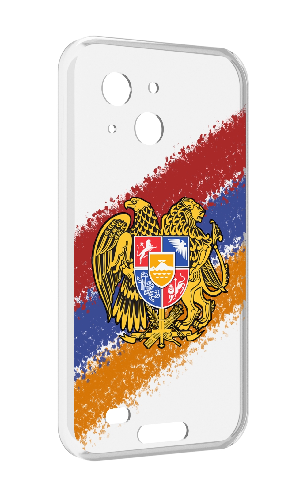

Чехол MyPads флаг герб Армении для Oukitel WP20 / WP20 Pro, Прозрачный, Tocco