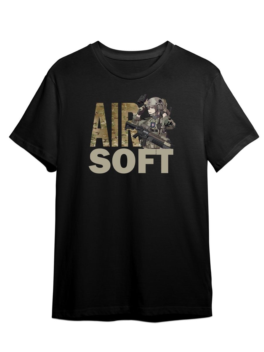 

Футболка унисекс СувенирShop Аниме тян/Тарков/Tarkov 20 черная S, Черный, "Аниме тян/Тарков/Tarkov" 20
