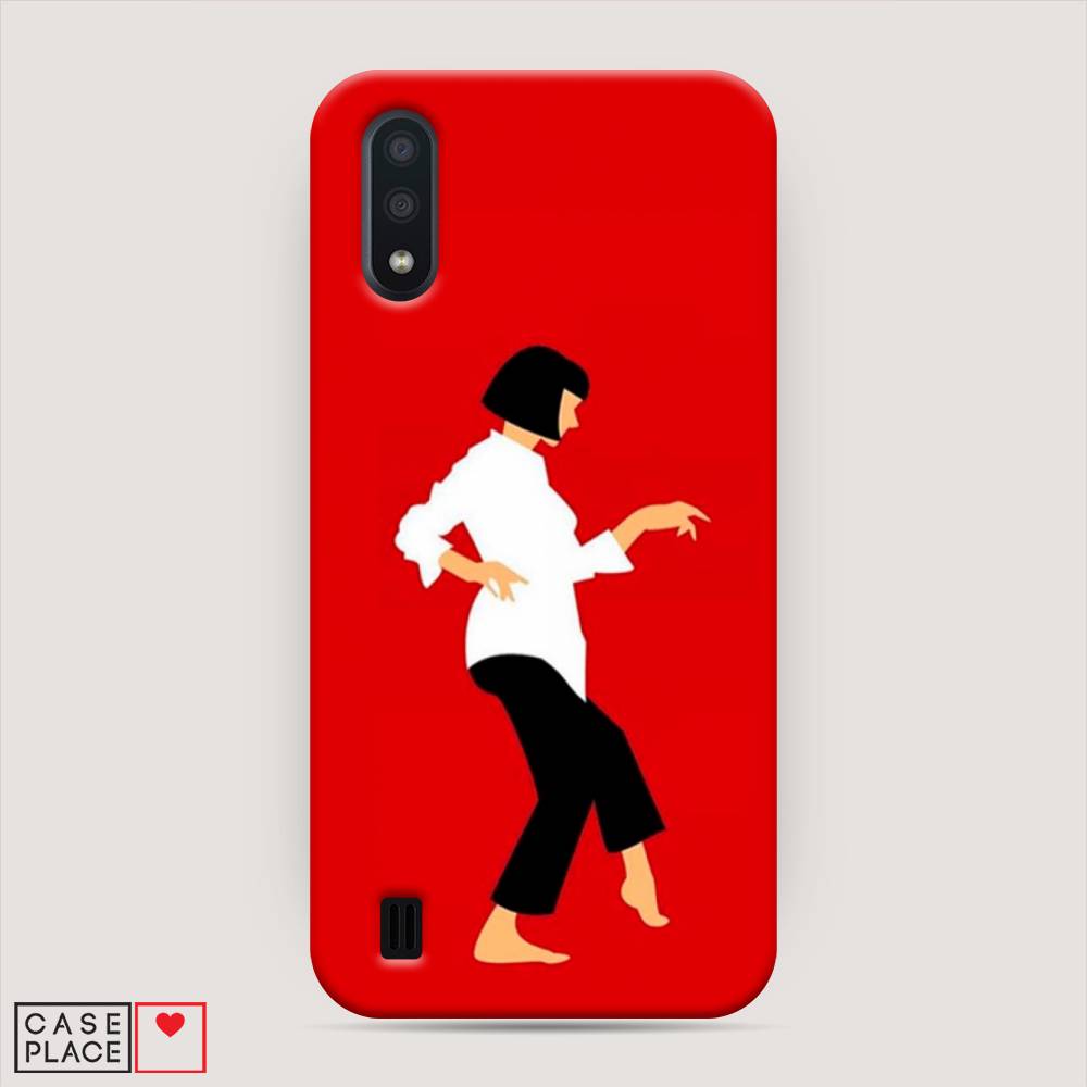 

Пластиковый чехол "Криминальное чтиво 1" на Samsung Galaxy A01