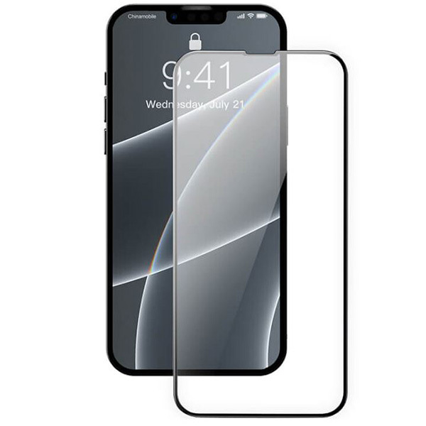 

Защитное стекло для Apple iPhone 13 Pro Max Glass Pro Full Glue Черное, для Apple iPhone 13 Pro Max Full Glue Черное
