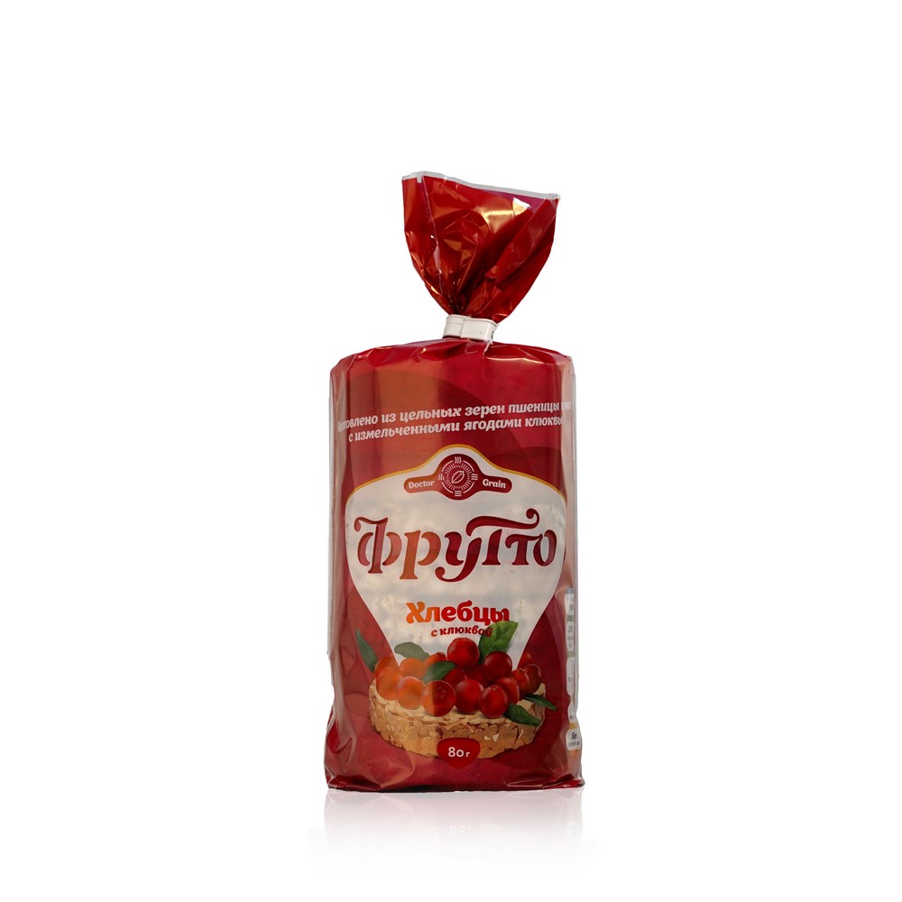 

Хлебцы Doctor Grain Фрутто с клюквой 80 г