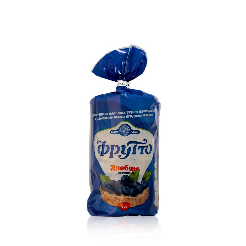 

Хлебцы Doctor Grain Фрутто с черникой 80 г