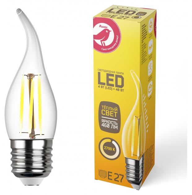 LED-Лампа АШАН Красная птица E27 4-40W