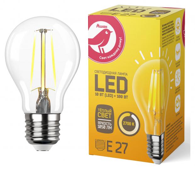 LED-Лампа АШАН Красная птица E27 10-100W 260₽
