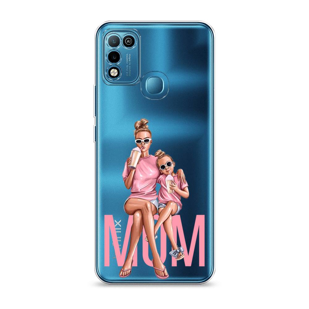 

Чехол Awog на Infinix HOT 10 Play "Lovely mom", Разноцветный, 3100650-7