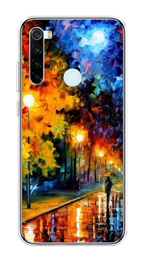 

Чехол на Xiaomi Redmi Note 8T "Безлюдная улочка", Оранжевый;желтый;синий, 37450-1