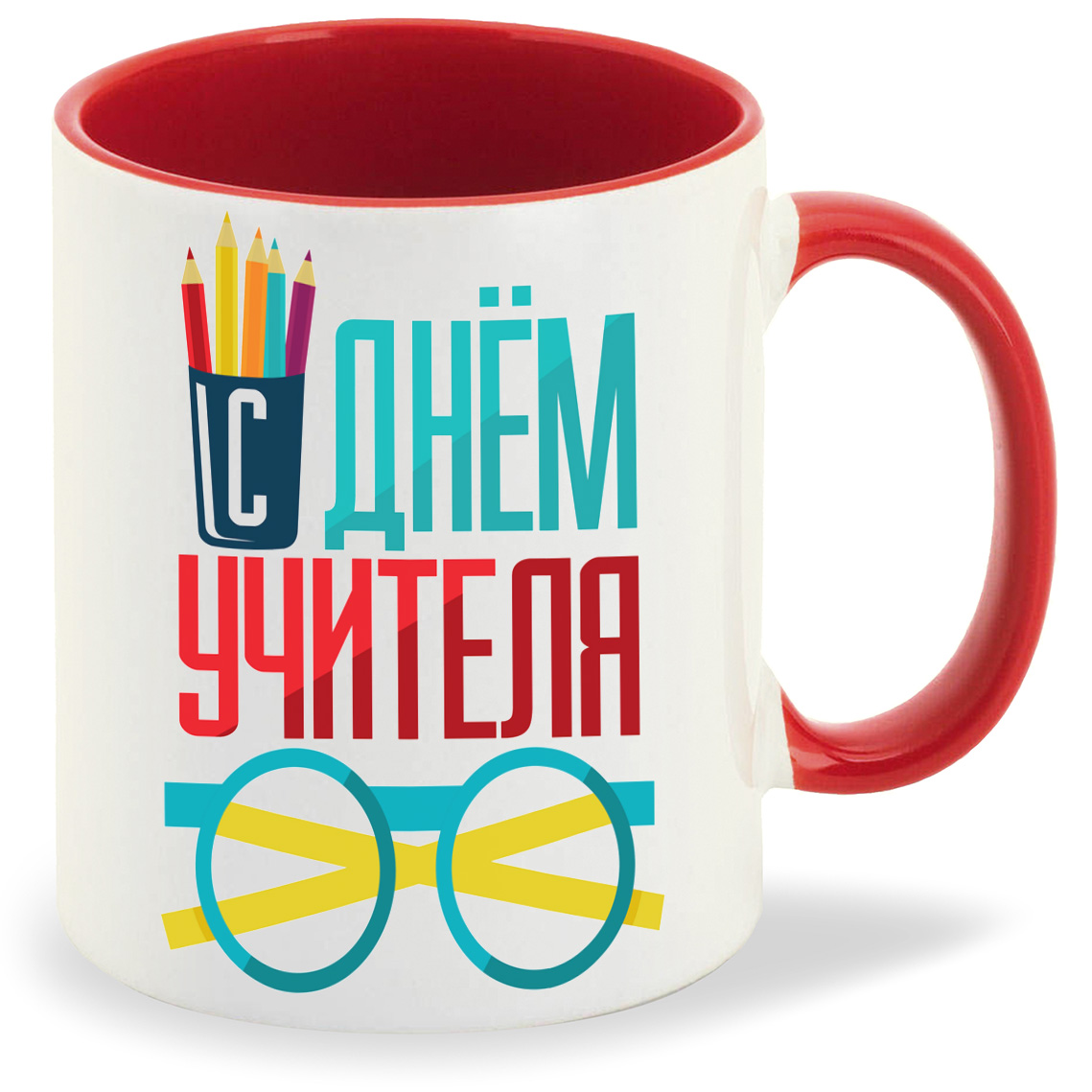 

Кружка CoolPodarok С Днем учителя, С Днем учителя