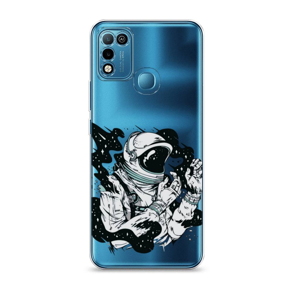 

Чехол Awog на Infinix HOT 10 Play "Космонавт арт", Разноцветный, 3100650-7