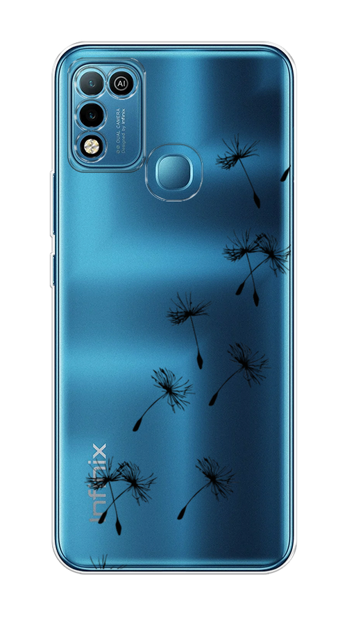 

Чехол Awog на Infinix HOT 10 Play "Летящие одуванчики", Разноцветный, 3100650-8