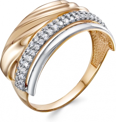 

Кольцо из красного золота с фианитом р. 17,5 Гранат 1.10.11.0831.00-3878, 1.10.11.0831.00-3878