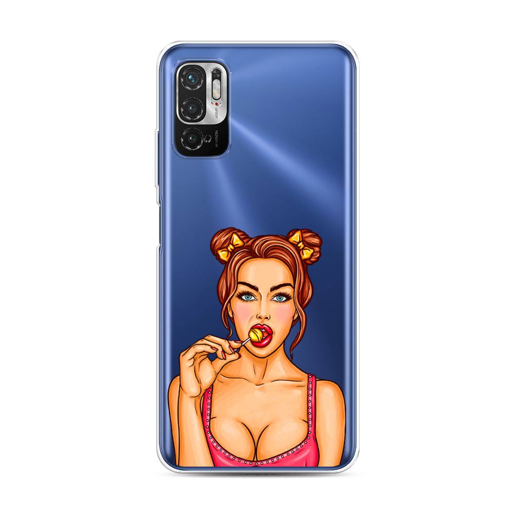 

Чехол Awog на Xiaomi Redmi Note 10T/Note 10 5G/M3 Pro "Вкусный леденец", Разноцветный