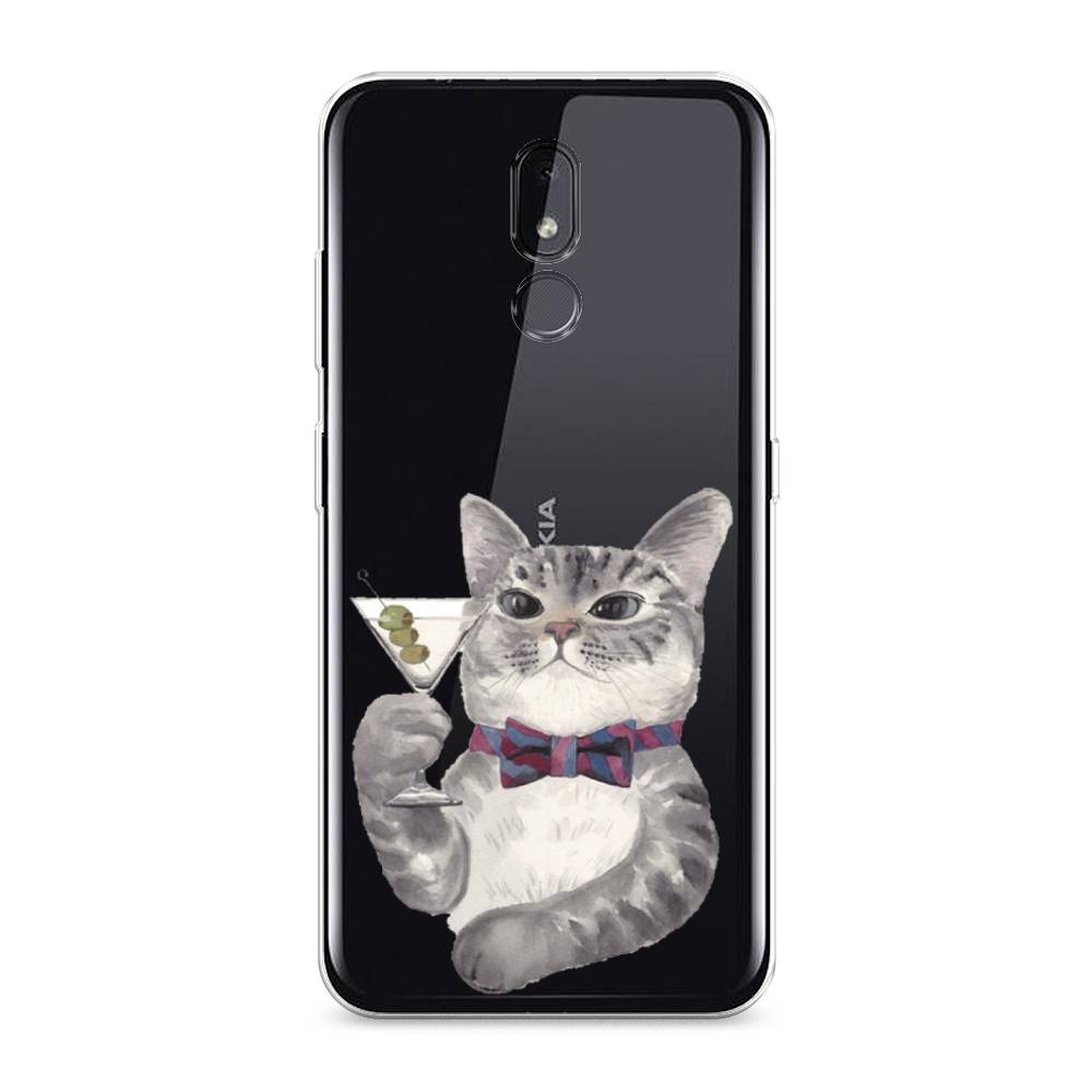 

Чехол Awog "Кот джентльмен" для Nokia 3.2