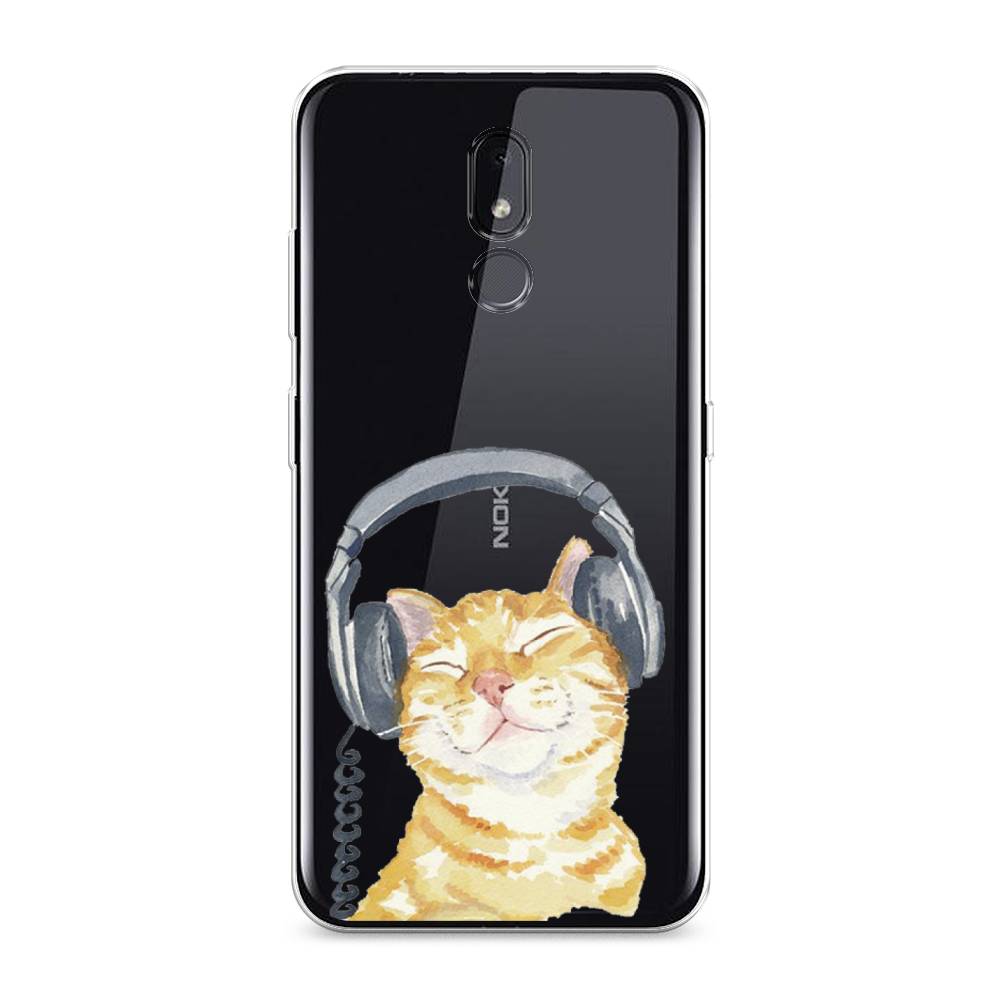 

Чехол Awog "Кот меломан" для Nokia 3.2