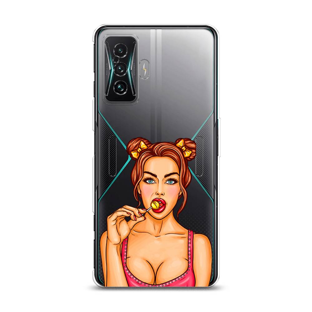 

Чехол Awog на Xiaomi Redmi K50 GE/F4 GT "Вкусный леденец", Разноцветный