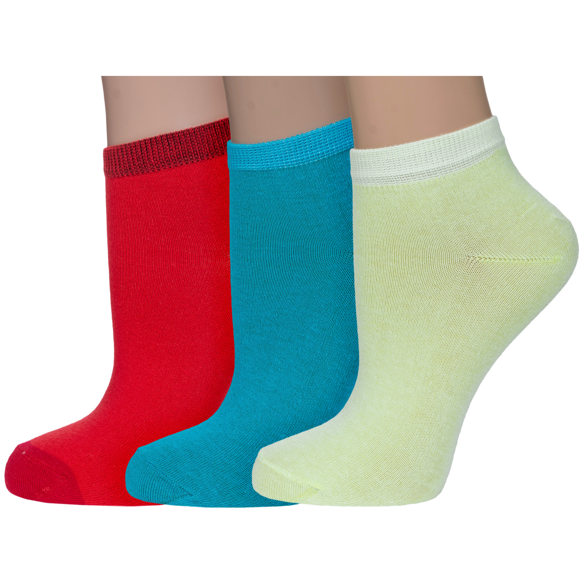 Комплект носков женских Носкофф 3-НЖ8 разноцветных 23-25