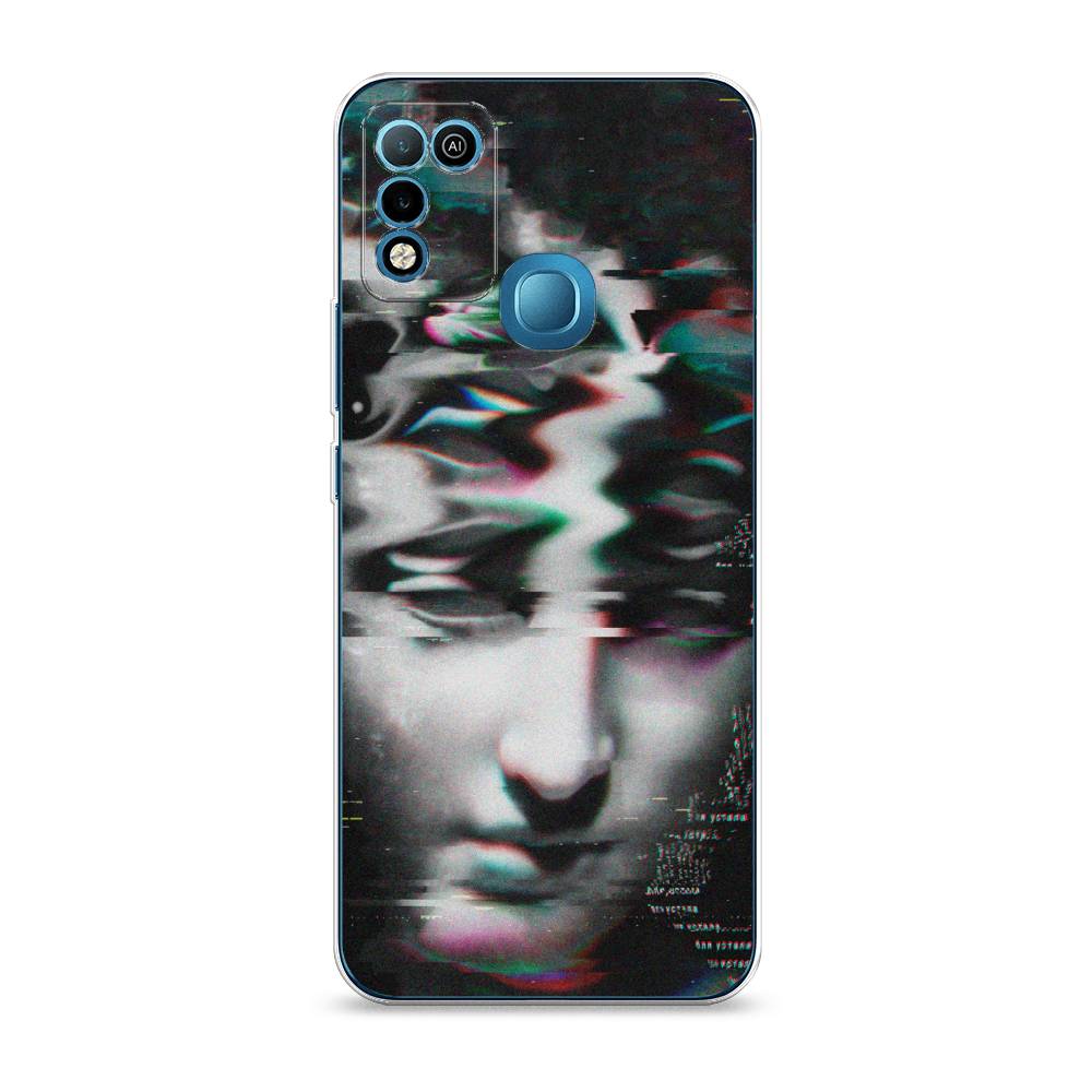 

Чехол Awog на Infinix HOT 10 Play "Glitch Art", Разноцветный, 3100650-9