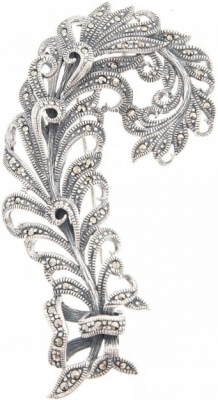

Брошь из серебра с марказитом Марказит HB098-1216, HB098-1216