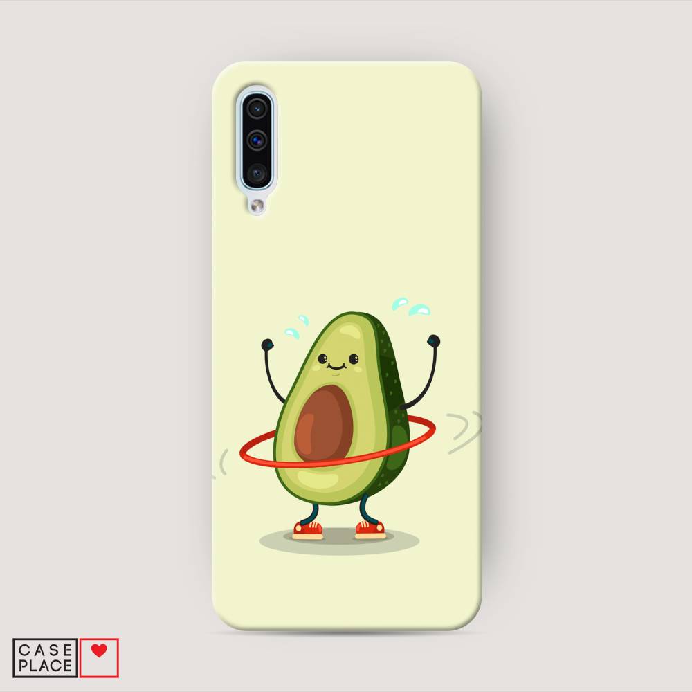 

Пластиковый чехол "Авокадо с обручем" на Samsung Galaxy A50, 27720-7