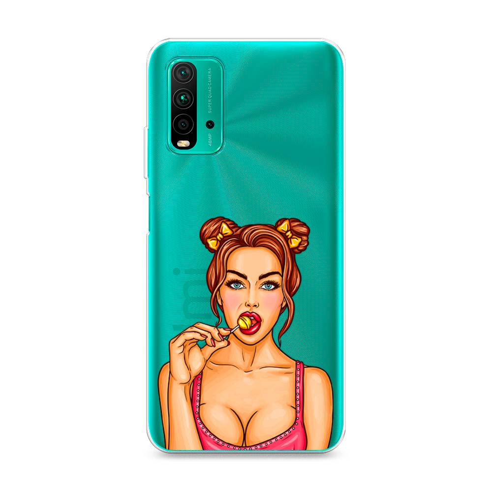 

Чехол Awog на Xiaomi Redmi 9T "Вкусный леденец", Разноцветный