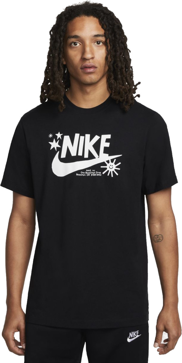 

Футболка мужская Nike M Sportswear Tee HBR STATEMENT черная 2XL, Черный, M Sportswear Tee HBR STATEMENT