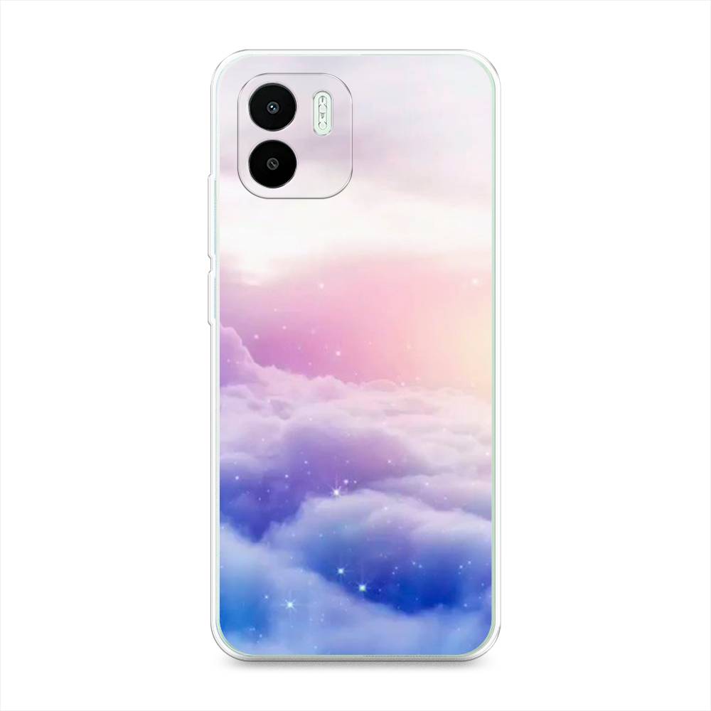 

Чехол на Xiaomi Redmi A1 "Небеса", Голубой;белый;розовый, 316350-2
