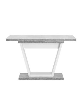 фото Стол vector 120-160*80 бетон/белый stool group